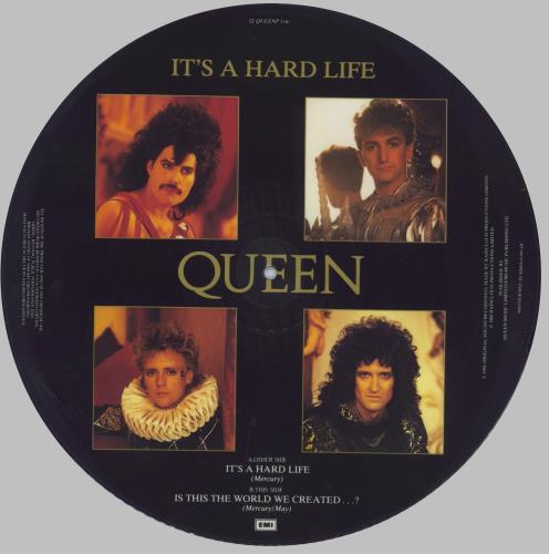 Queen It's A Hard Life UK 12